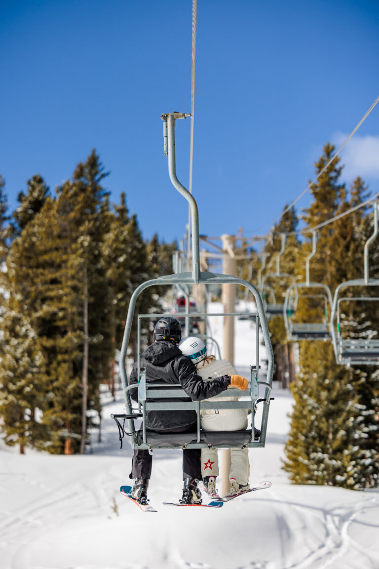 Breckenridge Ski Engagement Mountainmartaphotography