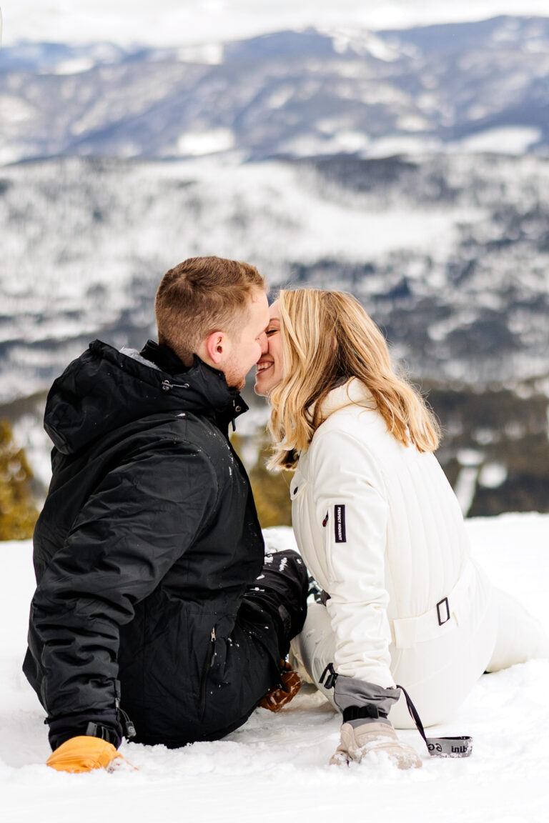 Breckenridge Ski Engagement Mountainmartaphotography