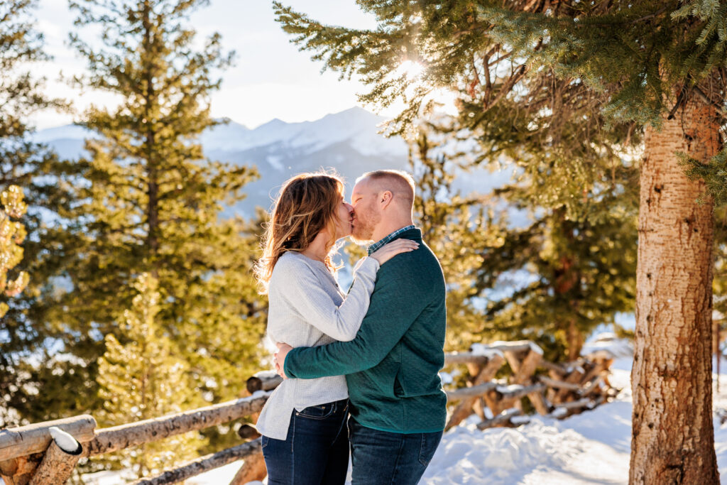 Sapphire Point Overlook Engagement