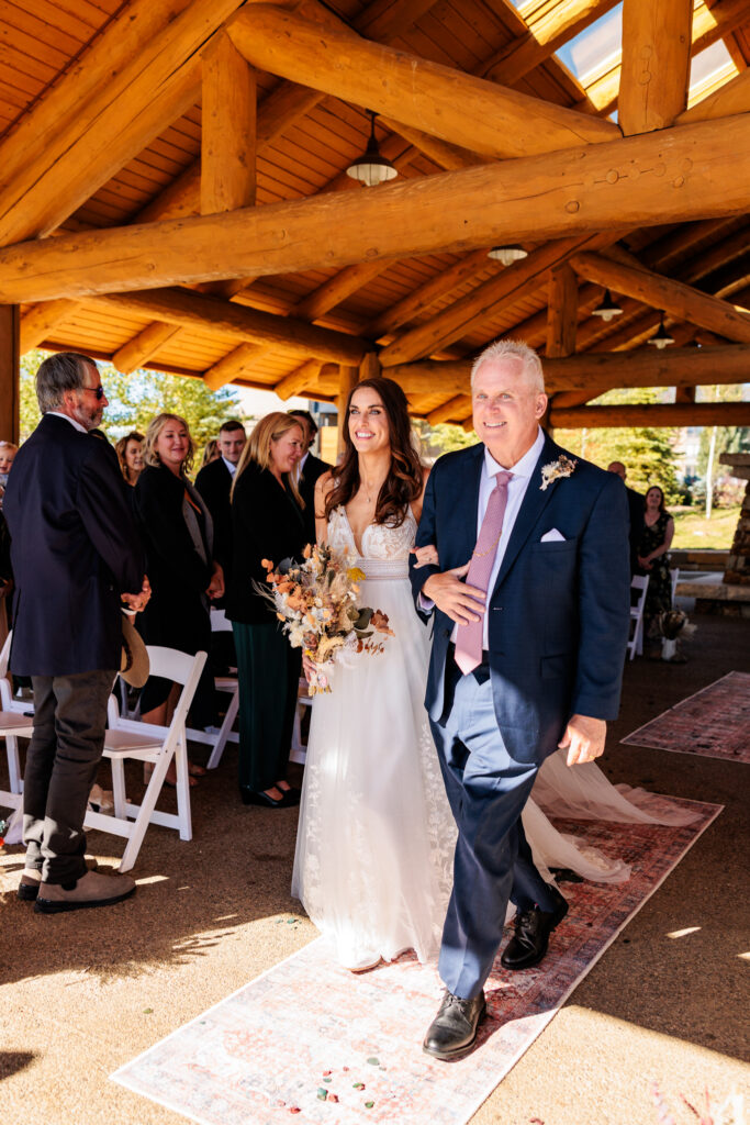 Lake Dillon Pavilion Wedding