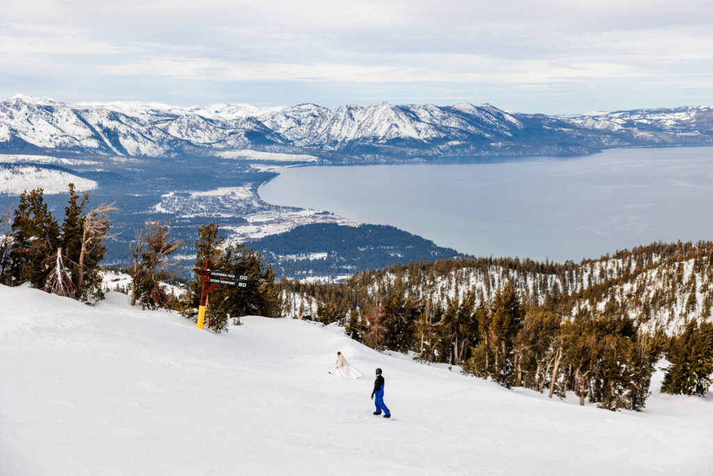 Lake Tahoe Ski Elopement