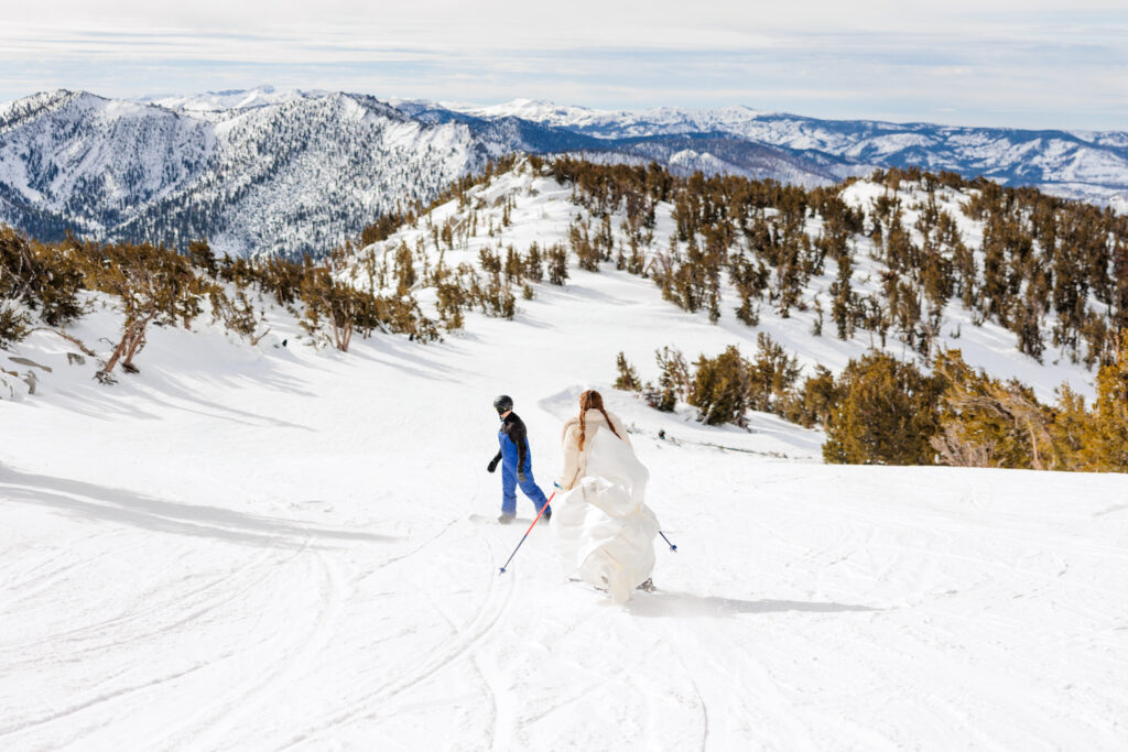 Heavenly Ski Wedding