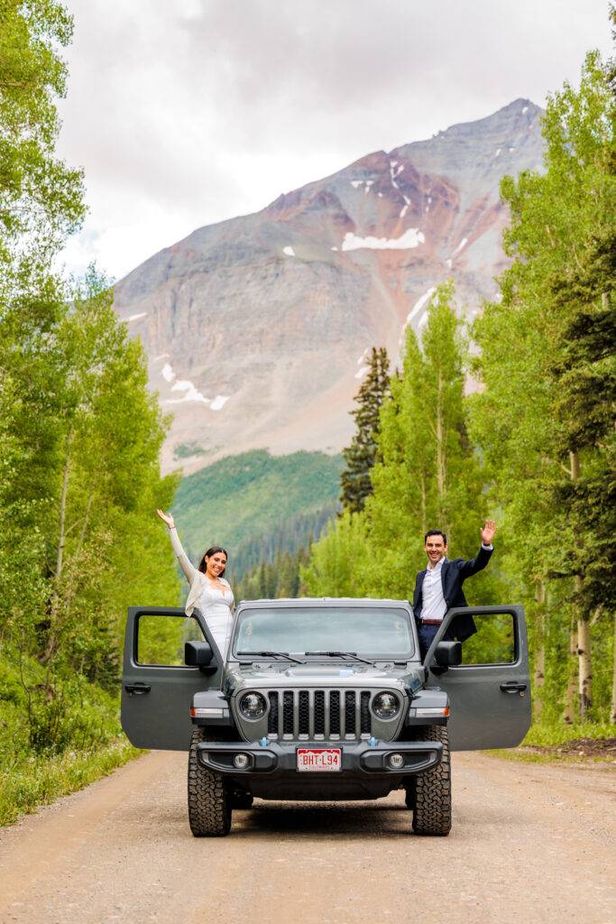 Colorado Jeep Elopement