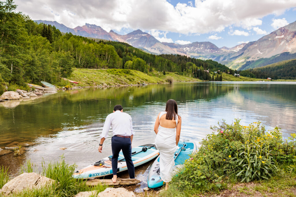 Telluride Paddle-boarding Elopement