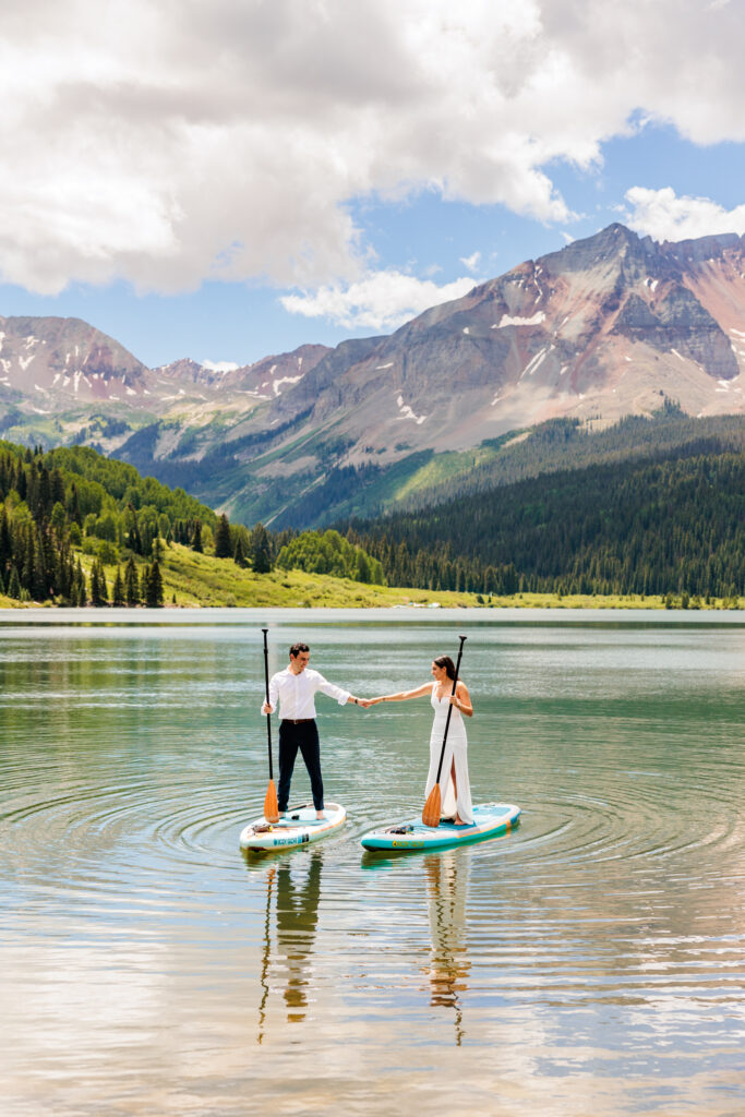 Colorado Paddleboarding Elopement