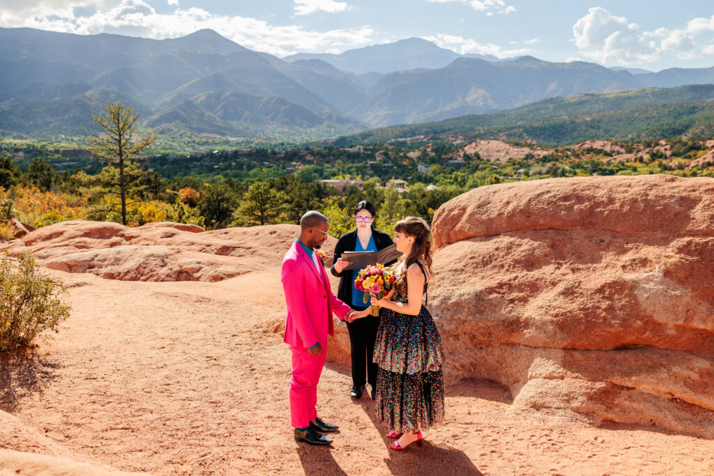 Wedding at Garden of the Gods