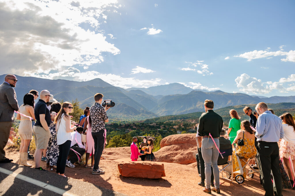 Wedding at Garden of the Gods