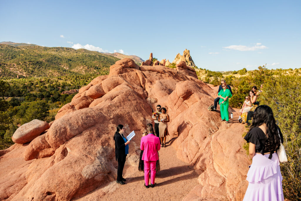 Wedding at Garden of the Gods
