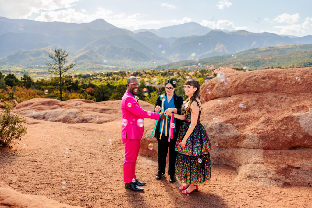 Wedding at Garden of the Gods