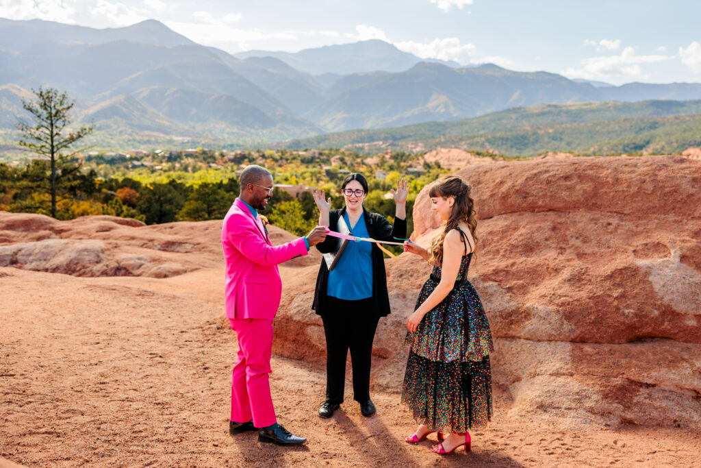 Wedding at Garden of the Gods