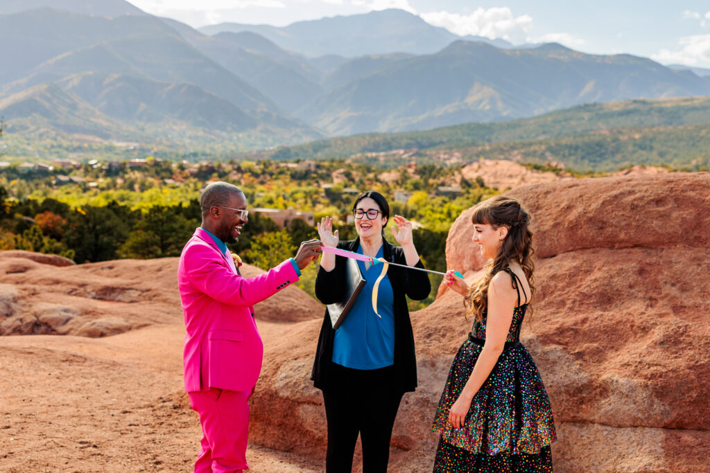 Wedding at Garden of the Gods
