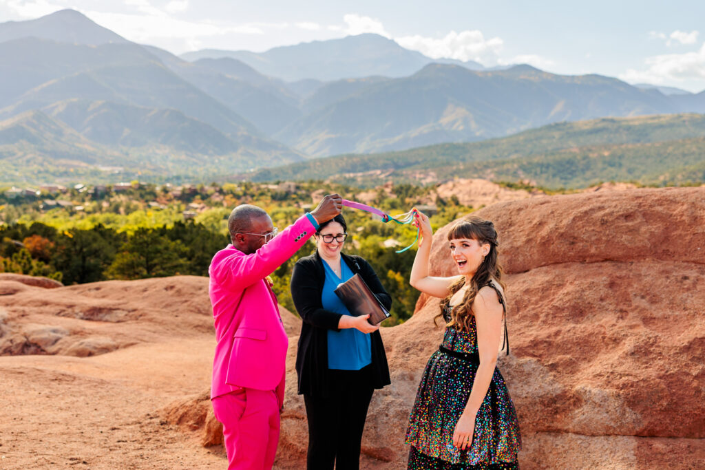 Wedding at Garden of the Gods