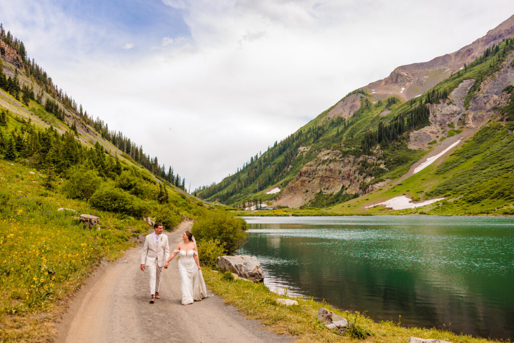 Emerald Lake Crested Butte Elopement
