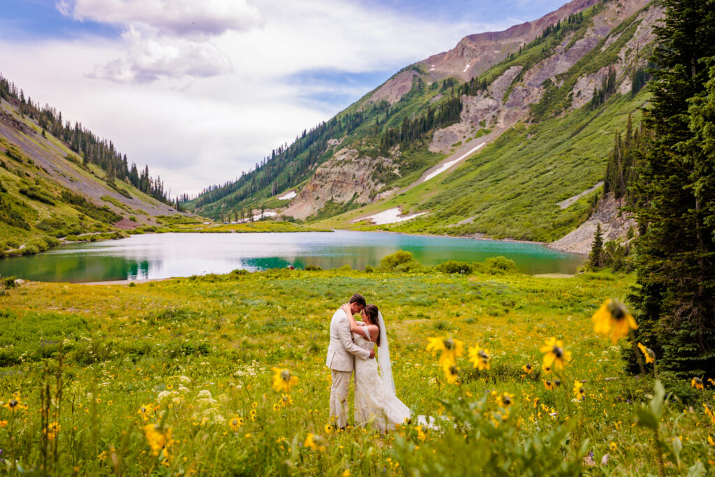 Emerald Lake Crested Butte Elopement