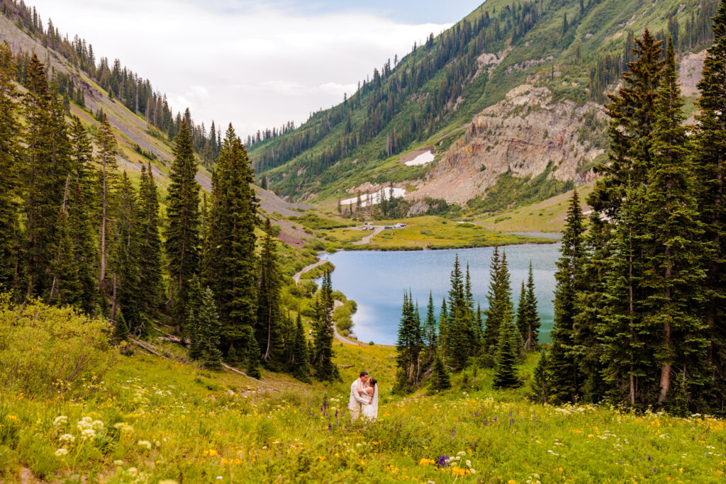 Emerald Lake Crested Butte Elopement