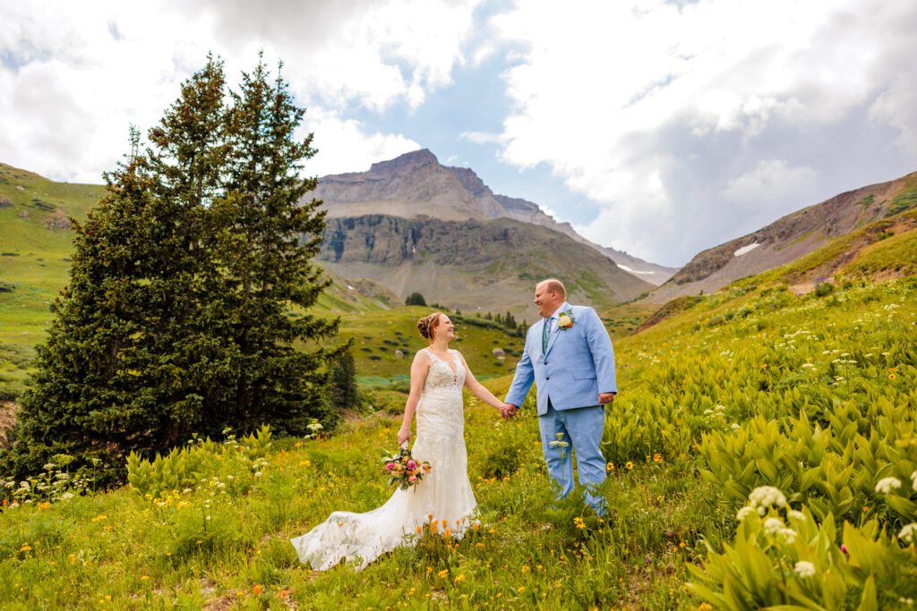 Yankee Boy Basin Ouray Elopement