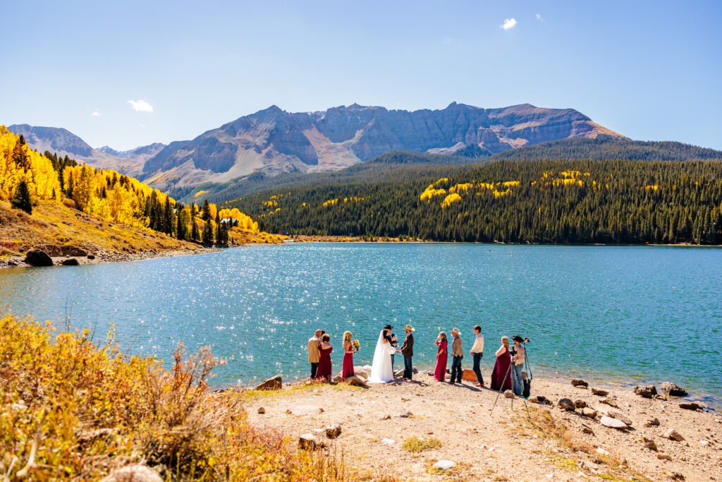 Fall elopement in Telluride