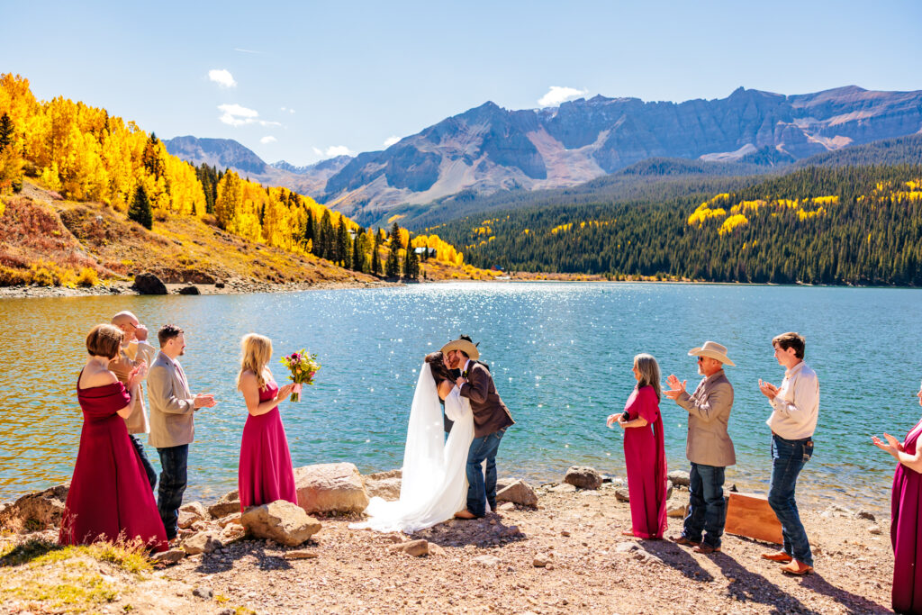 Fall elopement in Telluride