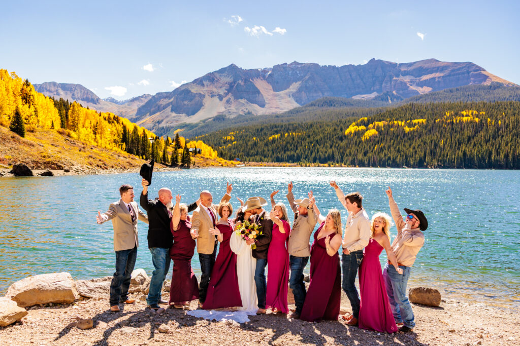 fall wedding in Telluride
