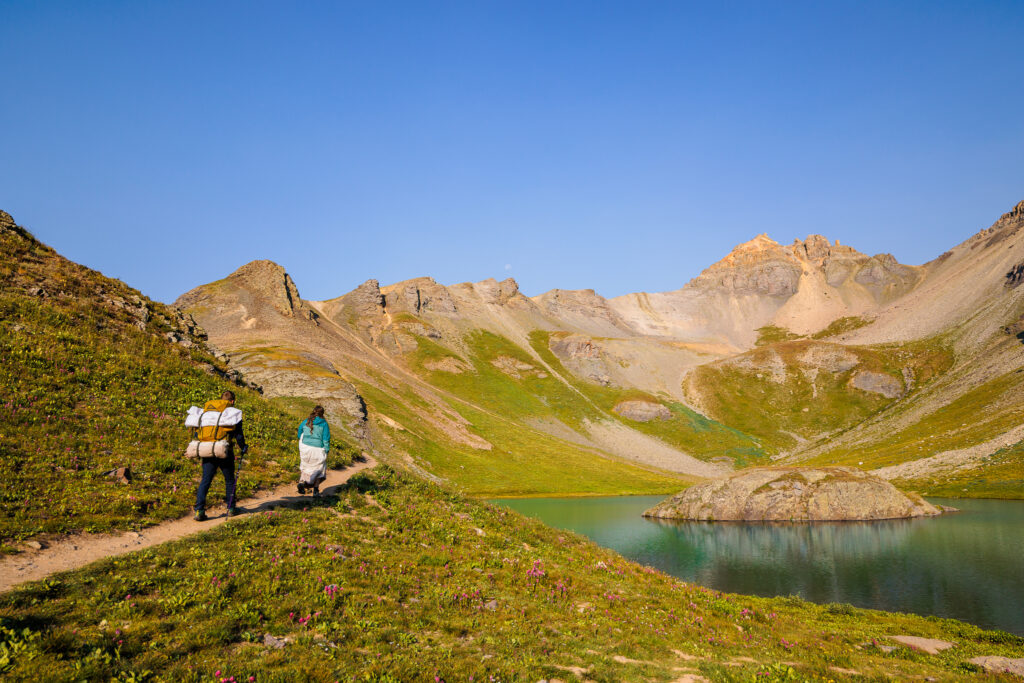Ice Lake and Island Lake Backpacking Elopement