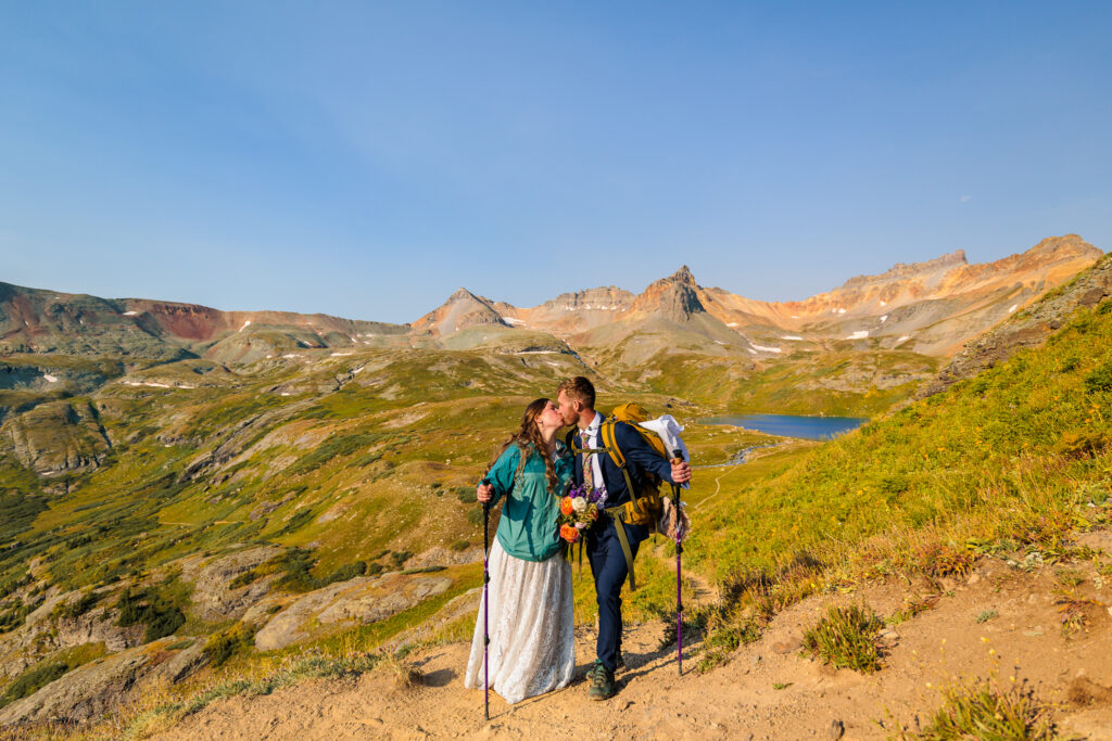 Ice Lake and Island Lake Backpacking Elopement