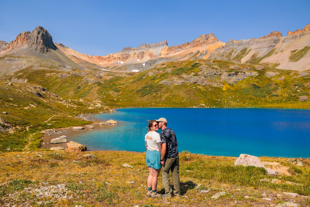 Ice Lake Colorado Elopement