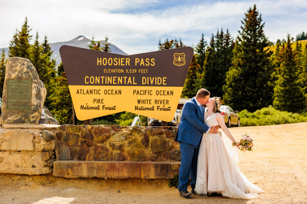 Hoosier Pass Colorado Elopement