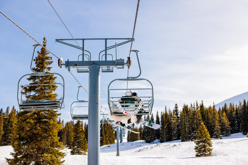 Colorado Snowboarding Wedding