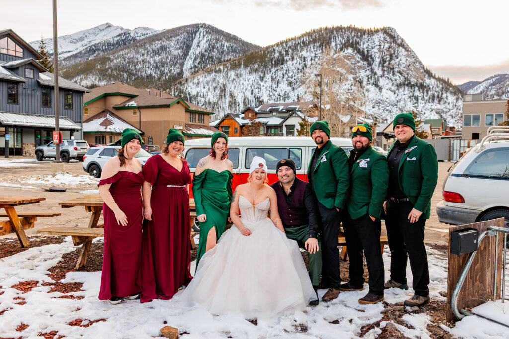 Colorado Snowboarding Wedding