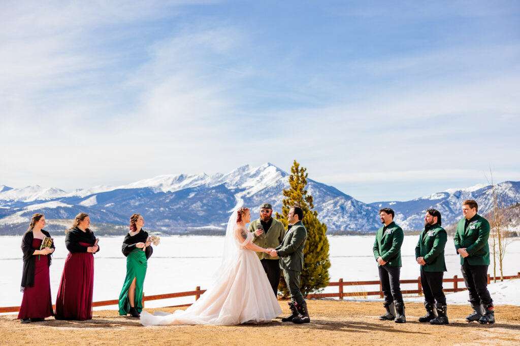 Colorado Snowboarding Wedding