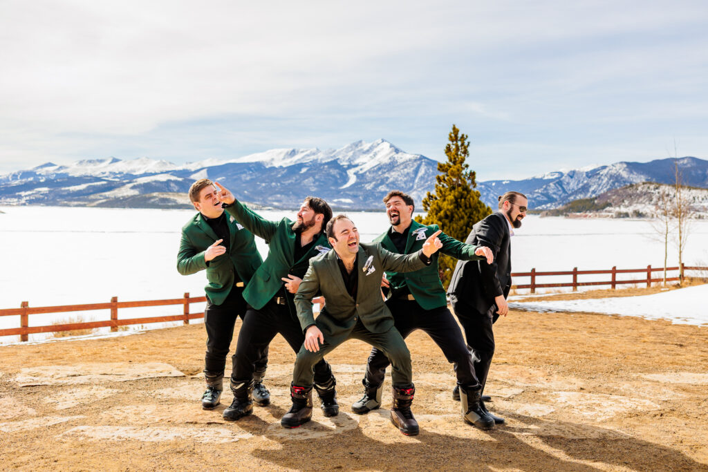 Colorado Snowboarding Wedding