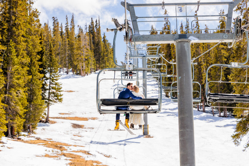 Ski Wedding at the Aerie at Copper Mountain