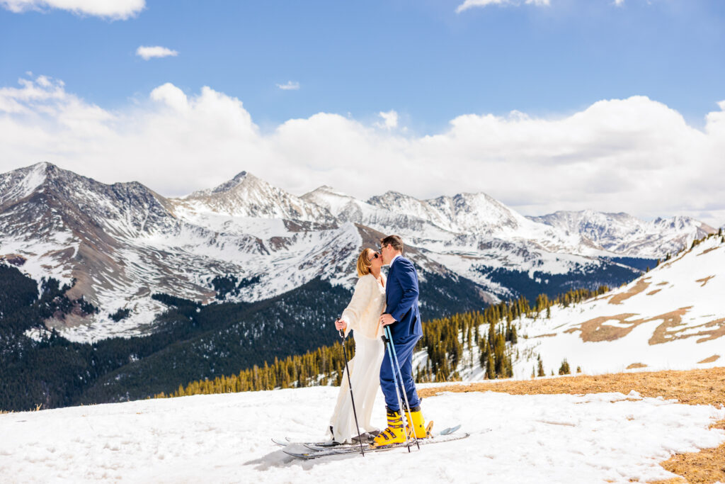 Ski Wedding at the Aerie at Copper Mountain