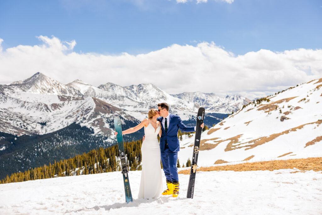 Ski Wedding at the Aerie at Copper Mountain