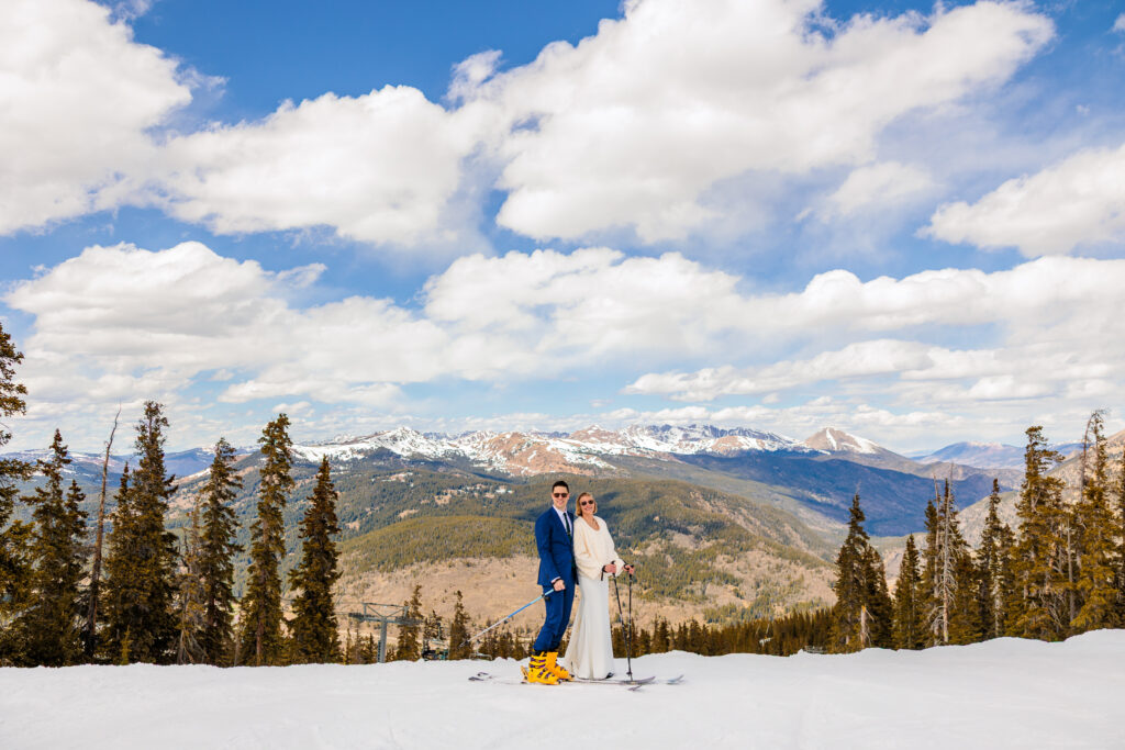 Ski Wedding at the Aerie at Copper Mountain