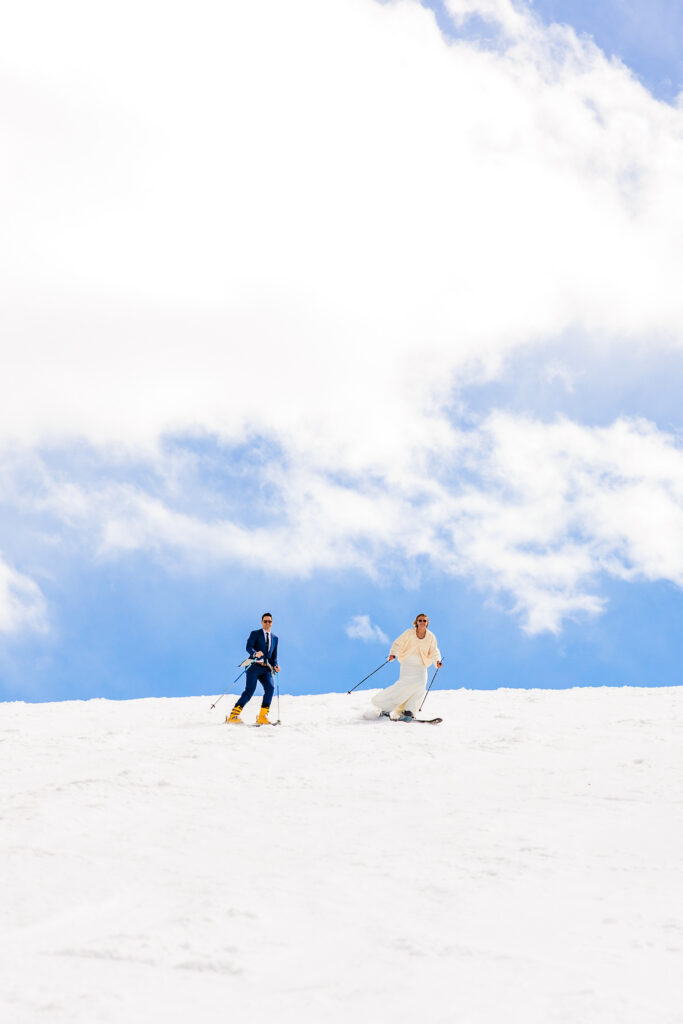 Ski Wedding at the Aerie at Copper Mountain