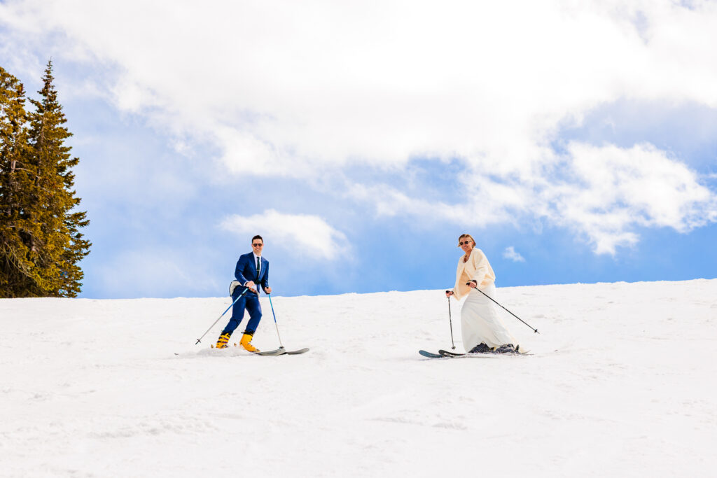 Ski Wedding at the Aerie at Copper Mountain