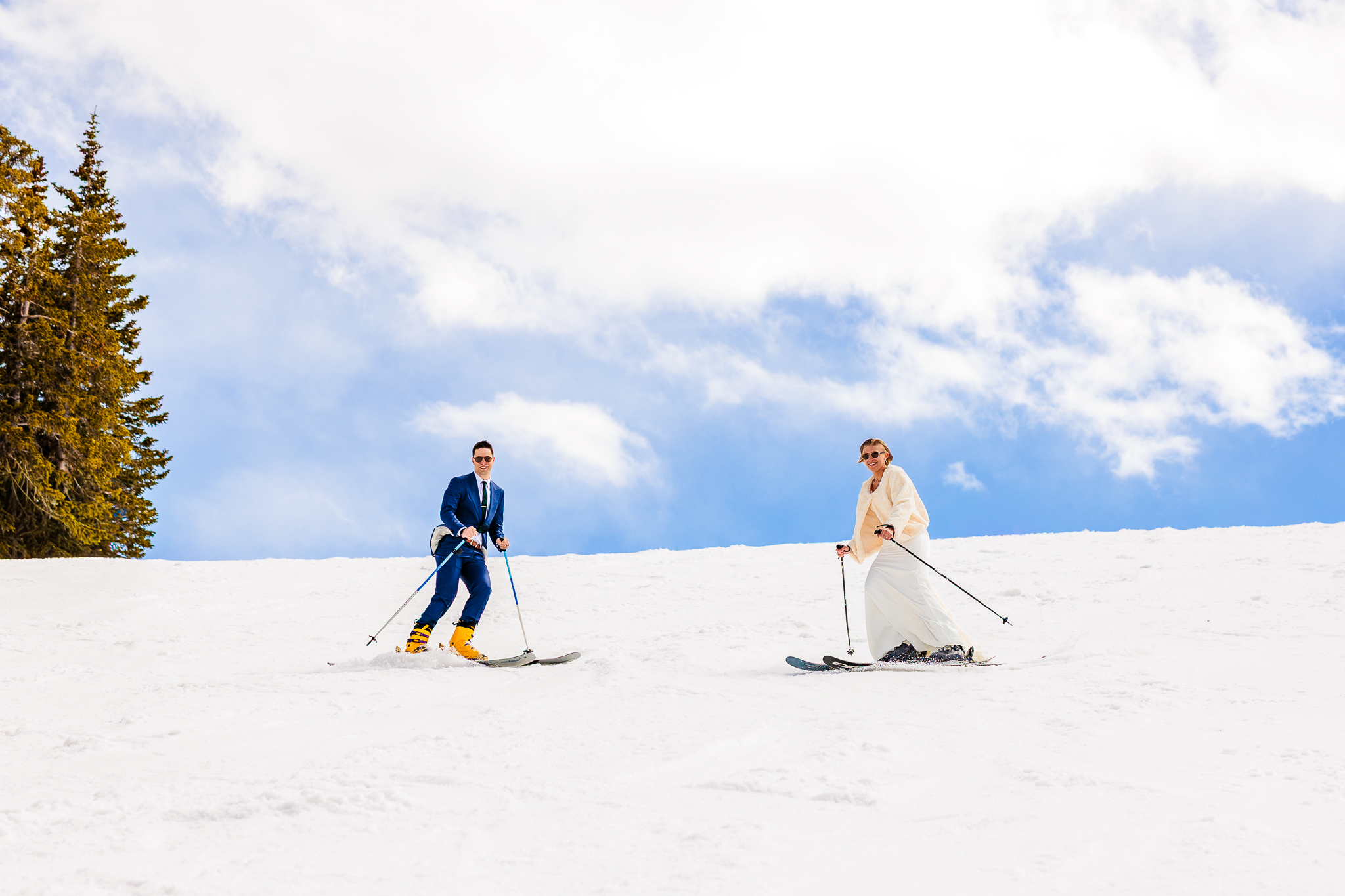 Ski Wedding at the Aerie at Copper Mountain