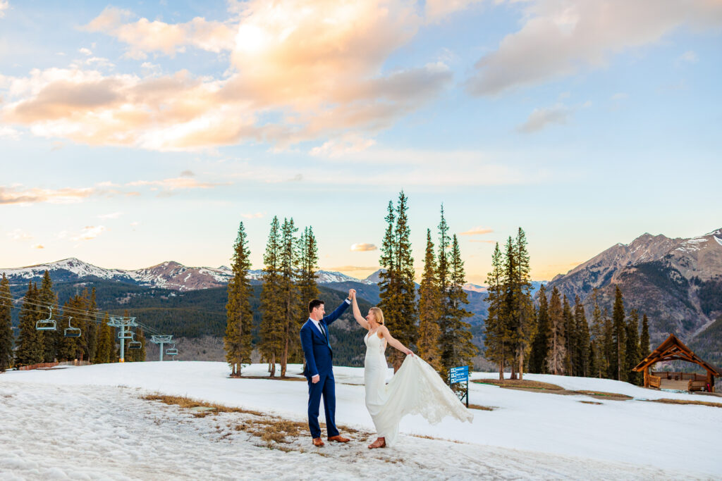 Wedding at the Aerie at Copper Mountain